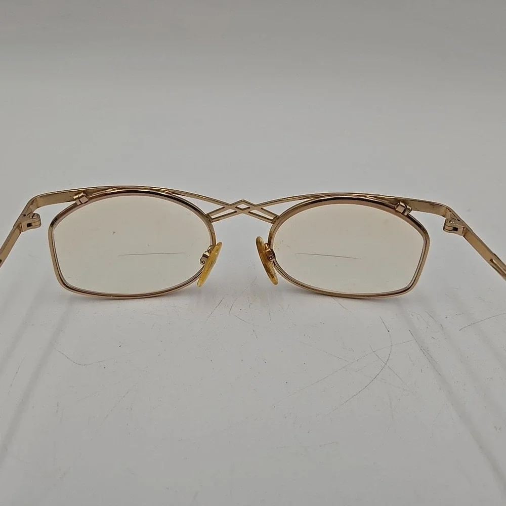 Cazal Vintage Eye‎ glasses Frames Model 266 480 Gold